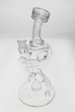 TAG - 9.5" Super Slit Donut Dual Arm Recycler (14MM Female)