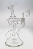 TAG - 9.5" Super Slit Donut Dual Arm Recycler (14MM Female)