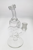 TAG - 9.5" Super Slit Donut Dual Arm Recycler (14MM Female)