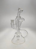 TAG - 9.5" Super Slit Donut Dual Arm Recycler (14MM Female)