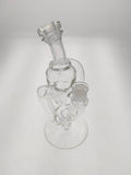 TAG - 9.5" Super Slit Donut Dual Arm Recycler (14MM Female)