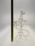 TAG - 9.5" Super Slit Donut Dual Arm Recycler (14MM Female)