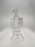 TAG - 9.5" Super Slit Donut Dual Arm Recycler (14MM Female)