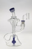 TAG - 9.5" Super Slit Donut Dual Arm Recycler (14MM Female)