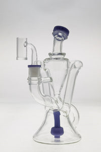 TAG - 9.5" Super Slit Donut Dual Arm Recycler (14MM Female)