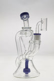 TAG - 9.5" Super Slit Donut Dual Arm Recycler (14MM Female)