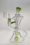 TAG - 9.5" Super Slit Donut Dual Arm Recycler (14MM Female)