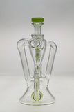 TAG - 9.5" Super Slit Donut Dual Arm Recycler (14MM Female)