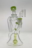 TAG - 9.5" Super Slit Donut Dual Arm Recycler (14MM Female)