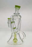 TAG - 9.5" Super Slit Donut Dual Arm Recycler (14MM Female)