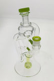 TAG - 9.5" Super Slit Donut Dual Arm Recycler (14MM Female)