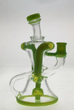 TAG - 9.5" Super Slit Donut Dual Arm Recycler (14MM Female)