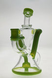 TAG - 9.5" Super Slit Donut Dual Arm Recycler (14MM Female)