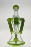 TAG - 9.5" Super Slit Donut Dual Arm Recycler (14MM Female)