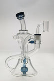 TAG - 9.5" Super Slit Donut Dual Arm Recycler (14MM Female)