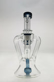 TAG - 9.5" Super Slit Donut Dual Arm Recycler (14MM Female)