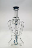 TAG - 9.5" Super Slit Donut Dual Arm Recycler (14MM Female)