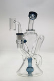 TAG - 9.5" Super Slit Donut Dual Arm Recycler (14MM Female)