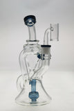 TAG - 9.5" Super Slit Donut Dual Arm Recycler (14MM Female)