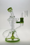 TAG - 9.5" Super Slit Donut Dual Arm Recycler (14MM Female)