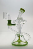 TAG - 9.5" Super Slit Donut Dual Arm Recycler (14MM Female)