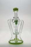 TAG - 9.5" Super Slit Donut Dual Arm Recycler (14MM Female)