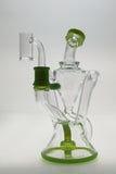 TAG - 9.5" Super Slit Donut Dual Arm Recycler (14MM Female)