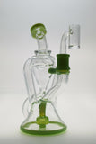 TAG - 9.5" Super Slit Donut Dual Arm Recycler (14MM Female)