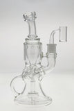 TAG - 9.5" Faberge Egg Klein Recycler With Bellow Base (14MM Female)