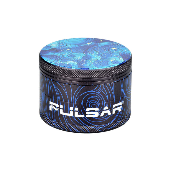Pulsar Design Series Grinder with Side Art - Space Dust / 4pc / 2.5