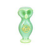 Pulsar Wise Owl Double Bowl Hand Pipe - 4"/Colors Vary