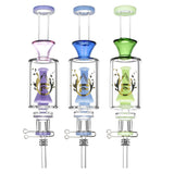 Pulsar Beaker Perc Vapor Vessel 2.0 w/ Quartz Tip | 8.5" | 14mm F