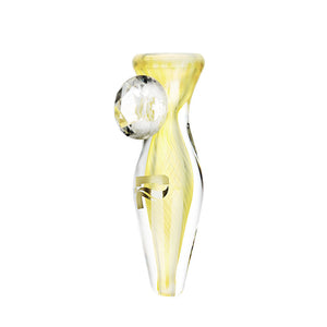 Pulsar Champagne Wishes Chillum w/ Diamond in Gift Bag - 3"