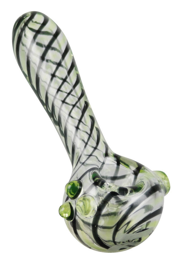 Pulsar UV Candy Stripe Spoon Pipe - 4.5