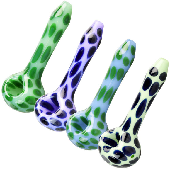 Pulsar Animal Spots Spoon Pipe - 4.5