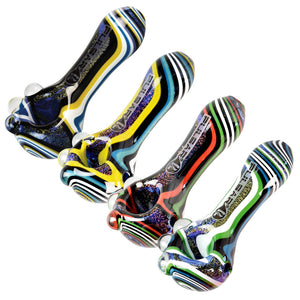 Pulsar Cosmic Journey Dichro Hand Pipe- 3.75" / Colors Vary