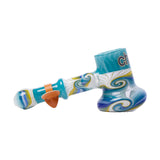 Cheech Glass Wig Wag Bubbler