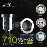 Lookah 710 Quartz Coils - Type A, B, & C