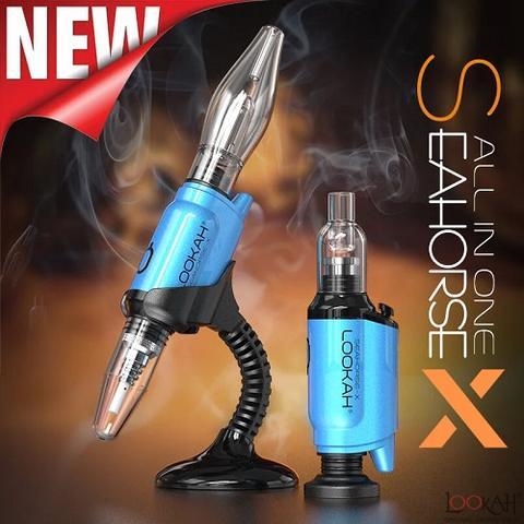 Lookah Seahorse X Multifunctional Concentrate Vaporizer Kit - Lux Vapes
