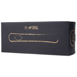 Smoked Glass Steamroller with Gold Stripe Decal
