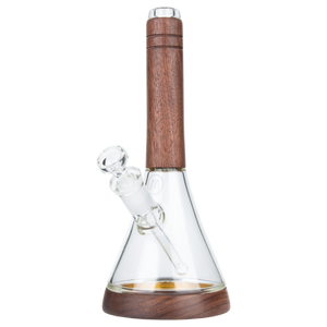 Marley Natural - Glass & Walnut - Water Pipe