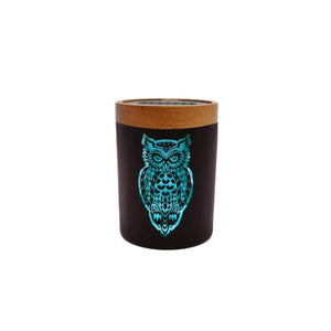 V Syndicate Smart Stash Jar - Owllusion Turquoise