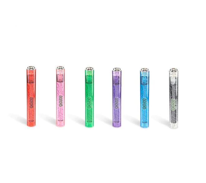 Ooze Slim Clear Series Vape Battery | Lux Vapes - Lux Vapes Ooze Slim Clear Series Vape Battery | Lux Vapes - Lux Vapes