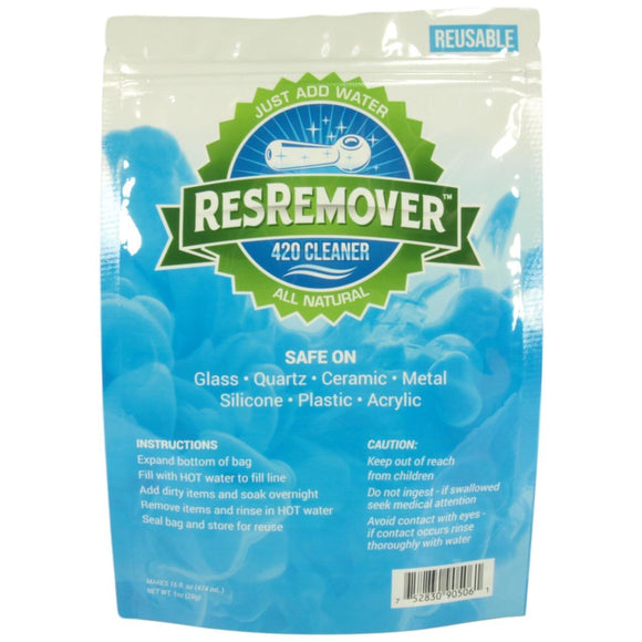 ResRemover Glass Cleaner  Medium Cleaning Pouch  Makes 16fl.oz. (474ml)