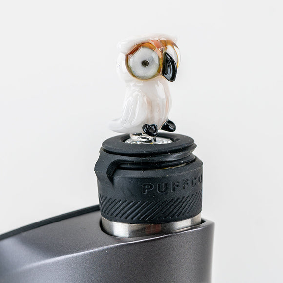 Owl Puffco Peak Pro Glass Carb Cap
