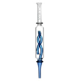 Pulsar Glass Inner Twist Perc Dab Straw