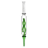 Pulsar Glass Inner Twist Perc Dab Straw