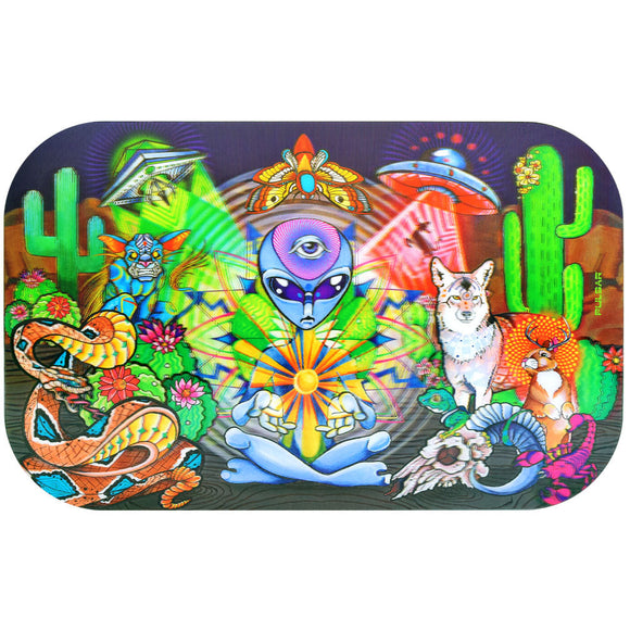 Pulsar Magnetic 3D Tray Lid | Psychedelic Desert