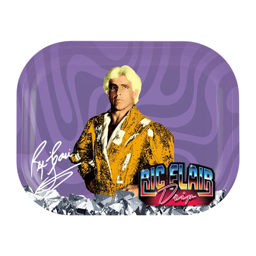 Ric Flair Drip Metal Rolling Tray | Stand Tall – Lux Vapes