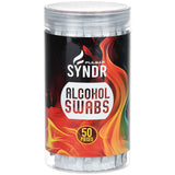 50CT TUB - Pulsar SYNDR Alcohol Cotton Cleaning Swabs